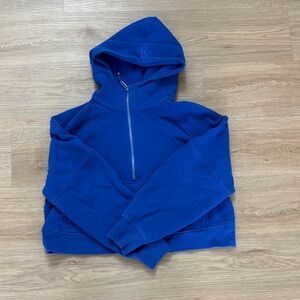 Cerulean Blue Scuba Hoodie size M/L